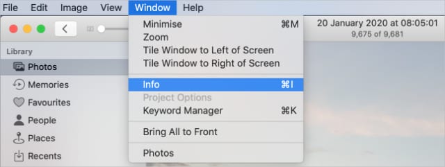 ¿Fotos fuera de servicio? Ver o cambiar la fecha y la hora de las fotos en un Mac